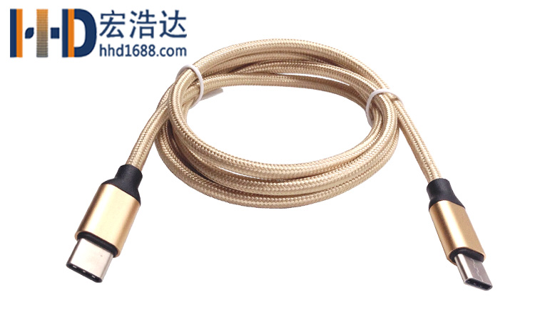 USB type-c to type-c数据线双面插对充小米乐视快速充电线厂家直销