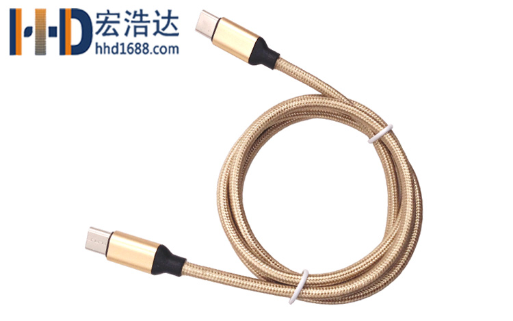 USB type-c to type-c数据线双面插对充小米乐视快速充电线厂家直销