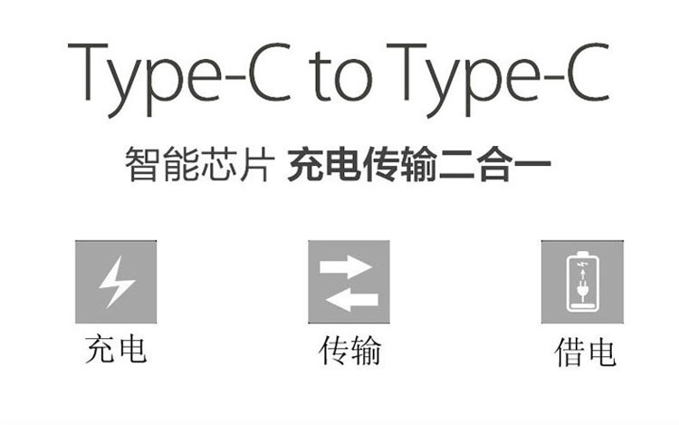 宏浩达数据线工厂type-c to type-c数据线成型双面插快充安卓充电线