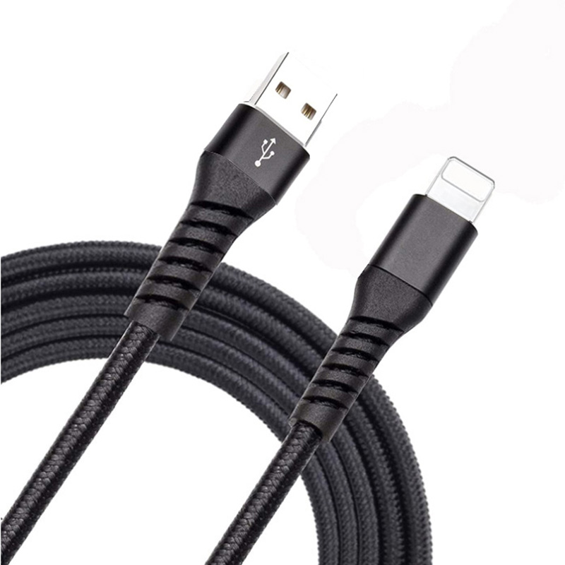 工厂定制 苹果2.4A快充数据线适用于iPhone13系列充电线USB充电